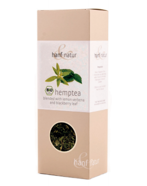 Tisane CBD bio verveine citronnée & feuilles de mûrier | HANF NATUR