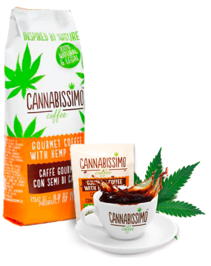 Café moulu aux graines de chanvre | Cannabissimo