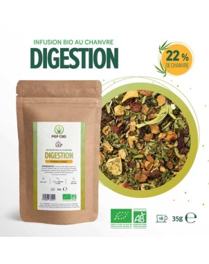 Tisane CBD bio digestion | POP CBD