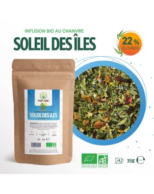 Cbd-Gardens | | Tisane CBD bio soleil des îles | POP CBD | 13,19 €