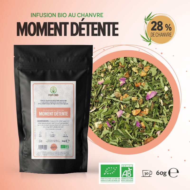 Cbd-Gardens | | Tisane CBD bio moment détente | POP CBD | 20,57 €