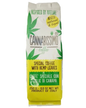 Café moulu aux feuilles de chanvre | Cannabissimo