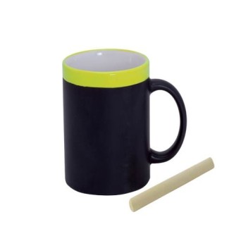 Mug ardoise & craie (Blanc)