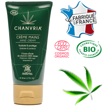 Crème mains à l'huile de chanvre - bio | Chanvria