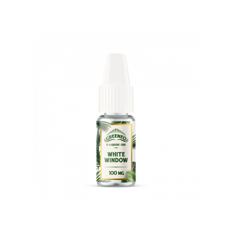 E-liquide CBD White Window | Greeneo (500 mg)