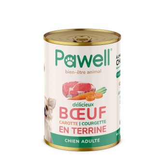 Pâtée chien CBD full spectrum | Pawell (Poulet)