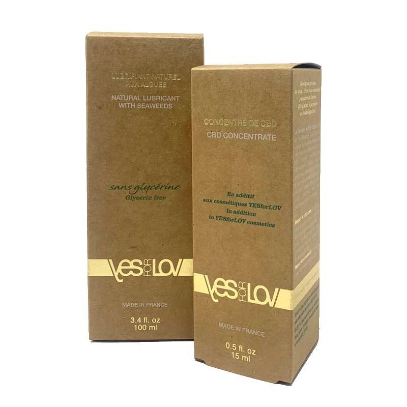 Lubrifiant naturel CBD & algues | Yes For Love