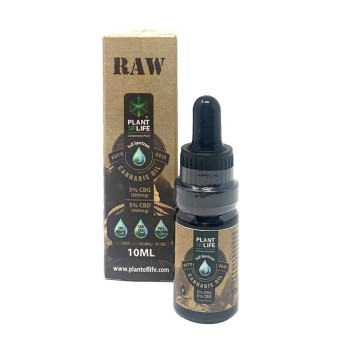 Huile CBD & CBG 5% full spectrum raw | PLANT OF LIFE