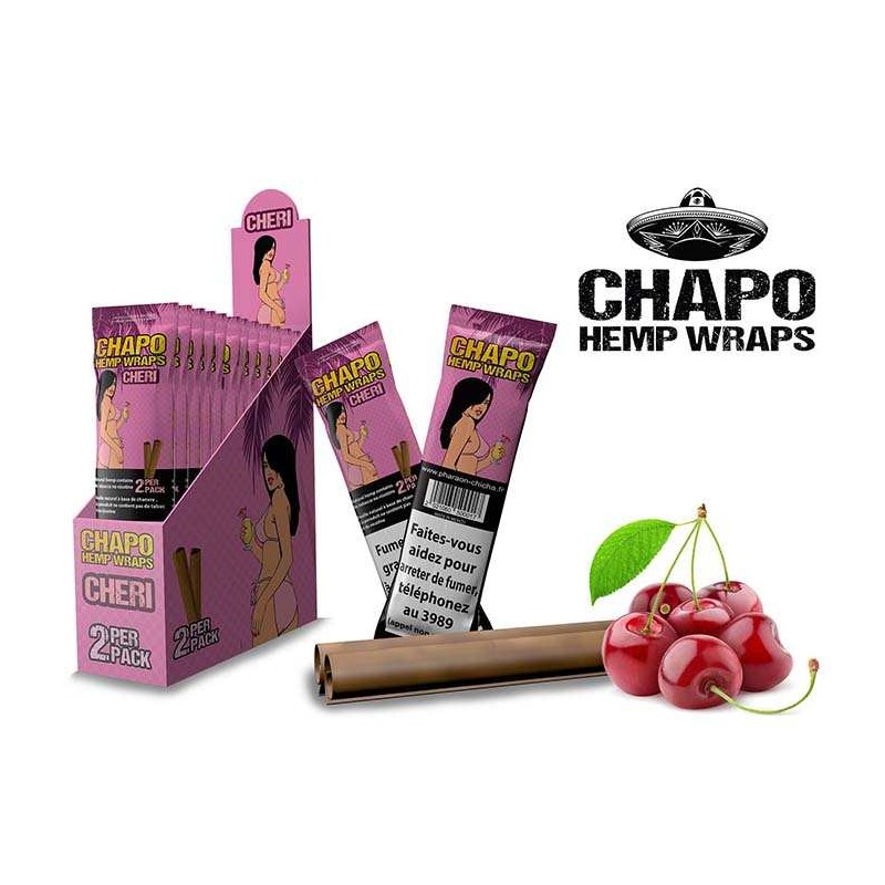 Blunt Feuille de Chanvre CHERI Cerise | Chapo