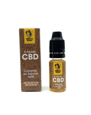 E-liquide CBD 300mg caramel | Le Vapoteur Breton