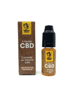 E-liquide CBD 450mg caramel | Le Vapoteur Breton