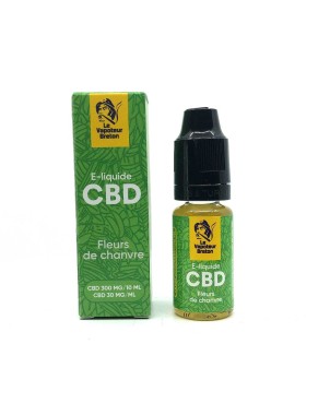 E-liquide CBD 300mg fleurs de chanvre | Le Vapoteur Breton