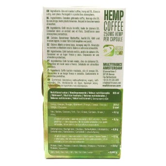 Café en capsules à l'huile de chanvre | Astra Hemp