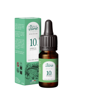 Huile CBD 10% full spectrum | LES JARDINS DE JANE