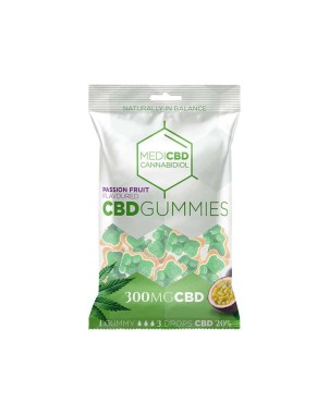 Bonbon CBD 300mg fruit de la passion | MediCBD