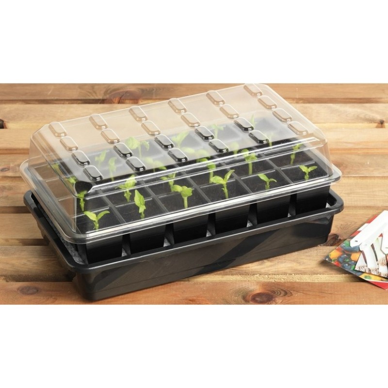 Cbd-Gardens | | Kit de graines à arrosage automatique à 24 cellules + 24 Granulés | 22,90 €