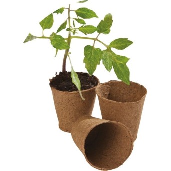 Cbd-Gardens | | 24 pots ronds en fibre de 6 cm | 4,90 €