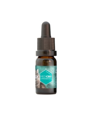 Huile CBD 5% full spectrum chat | MEDICBD