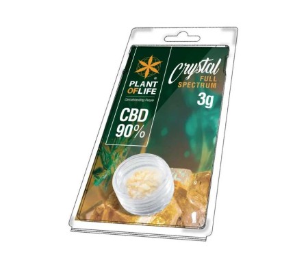 Cristaux CBD 90% full spectrum 3g | Plant of Life