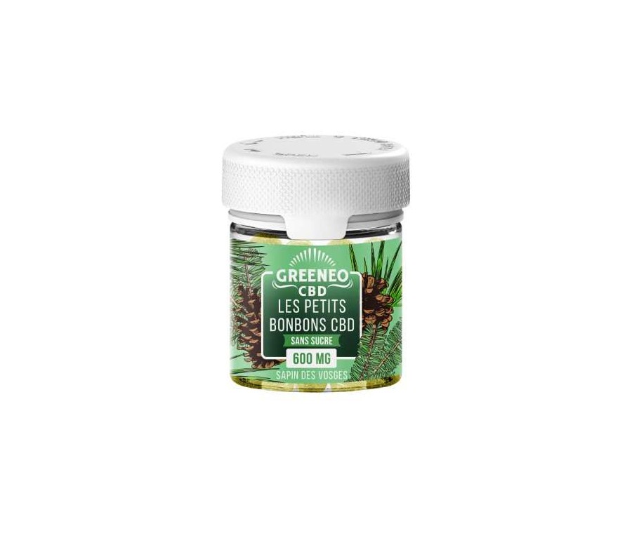 Bonbon CBD sapin des Vosges | GREENEO