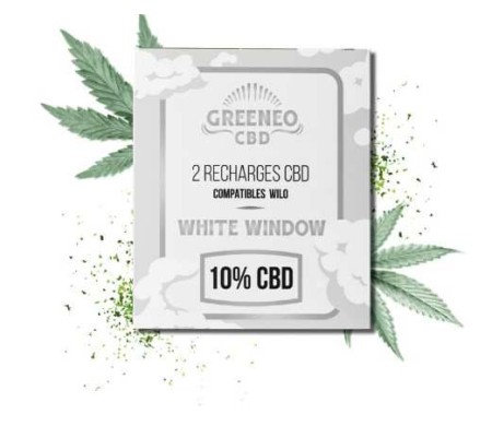 Cbd-Gardens | | Cartouche e-liquide CBD 10% White Window - 2 pcs | Greeneo | 17,88 €