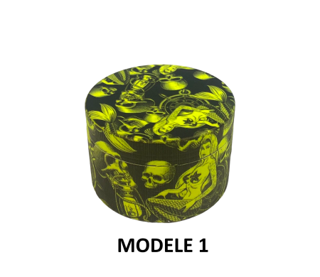 Grinder 50mm green skulls | FARO (Modèle 3)