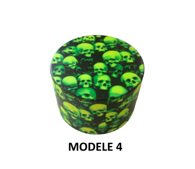 Grinder 50mm green skulls | FARO (Modèle 3)