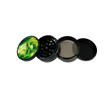 Grinder 50mm green skulls | FARO (Modèle 3)