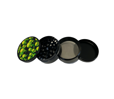 Grinder 50mm green skulls | FARO (Modèle 3)