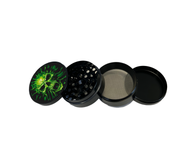 Grinder 50mm green skulls | FARO (Modèle 3)