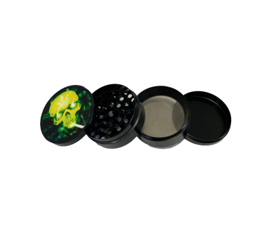 Grinder 50mm green skulls | FARO (Modèle 3)