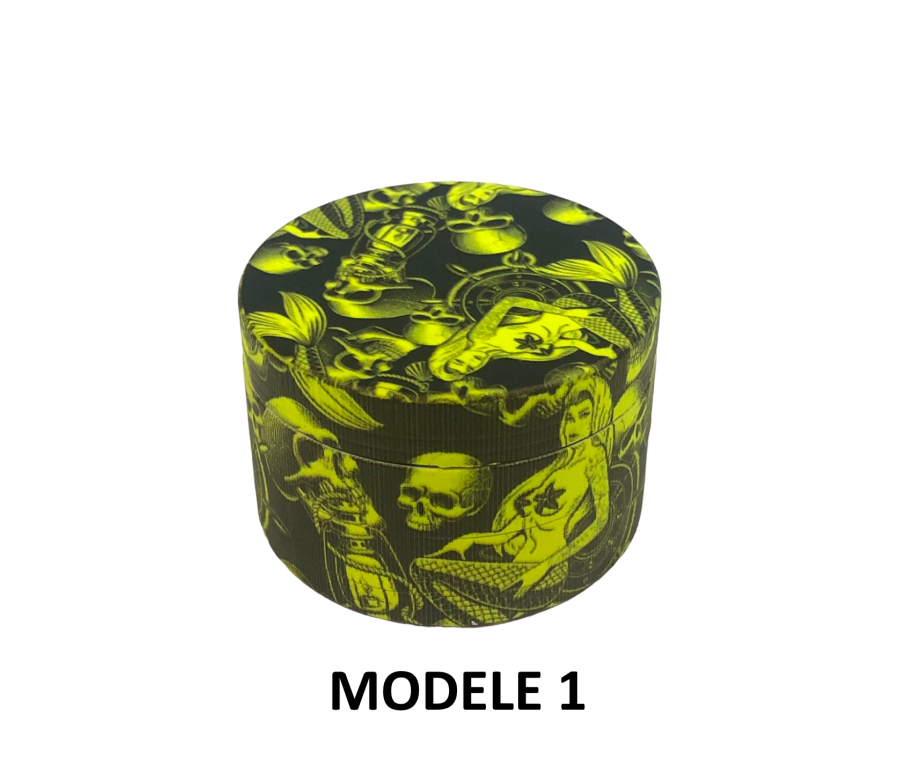 Grinder 50mm green skulls | FARO (Modèle 4)