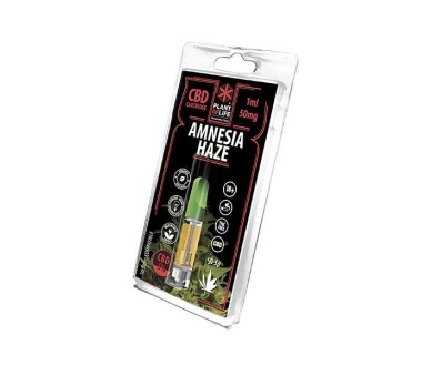 Cartouche d'E-Liquide au CBD 5%, Amnesia Haze | Plant of Life