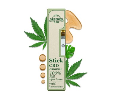 Vap pen CBD full spectrum 70% | GREENEO (Menthe)