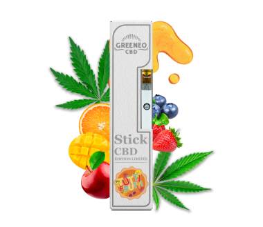 Vap pen CBD full spectrum 70% | GREENEO (Menthe)