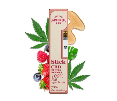 Vap pen CBD full spectrum 70% | GREENEO (Tutti Frutti)