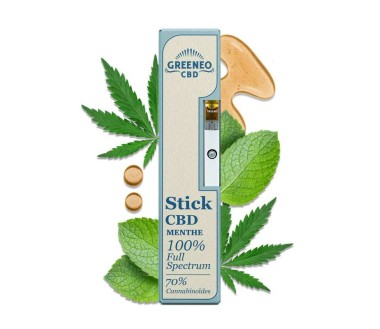 Vap pen CBD full spectrum 70% | GREENEO (Tutti Frutti)