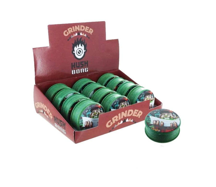 Cbd-Gardens | | Grinder en chanvre biodégradable vert Rolling 50mm | 35,88 €