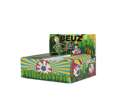 Cbd-Gardens | | Filtres Beuz Slim Tips 21mm Skeleton - Boîte de 50 carnets | 16,68 €