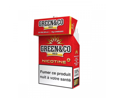 Cbd-Gardens | | Red Nicotine+ Green&Co | 11,88 €